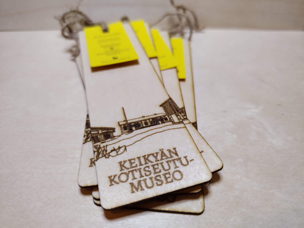 Kirjanmerkki Keikyän Kotiseutumuseo